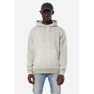 John Elliott Men's Folsom French Terry Distressed Hoodie in Vintage Surplus
